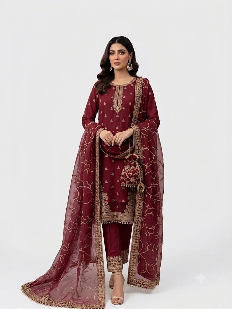 3 Piece Readymade Suit
